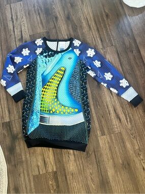 Mary Katrantzou x Adidas | S | Rowdy Sweater Dress